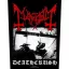 MAYHEM: Deathcrush (hátfelvarró / backpatch)