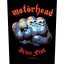 MOTORHEAD: Iron Fist Cover (hátfelvarró)