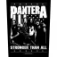 PANTERA: Stronger - Band (hátfelvarró / backpatch)
