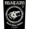 WATAIN: Black Metal Militia (hátfelvarró / backpatch)