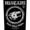 WATAIN: Black Metal Militia (hátfelvarró / backpatch)