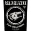 WATAIN: Black Metal Militia (hátfelvarró / backpatch)