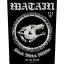 WATAIN: Black Metal Militia (hátfelvarró / backpatch)