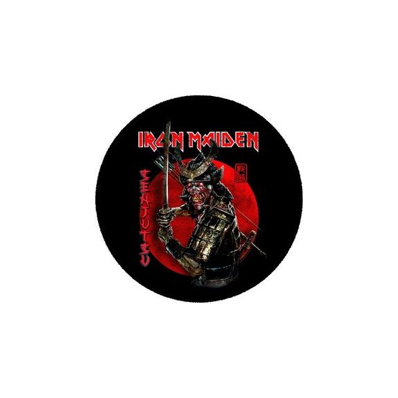 IRON MAIDEN: Senjutsu (nagy jelvény, 3,7 cm) IRON MAIDEN: Senjutsu (nagy jelvény, 3,7 cm)