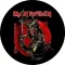IRON MAIDEN: Senjutsu (nagy jelvény, 3,7 cm)