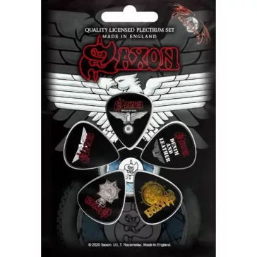 SAXON - Wheels Of Steel (5 db pengető, 1 mm vastag)