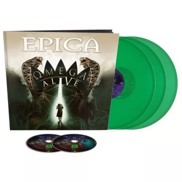 EPICA: Omega Alive (3LP, green, +Blu-ray+DVD)