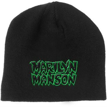 MARILYN MANSON: Logo (kötött sapka)