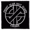 CRASS: Fight War Not Wars (9,5 cm x 9,5 cm)