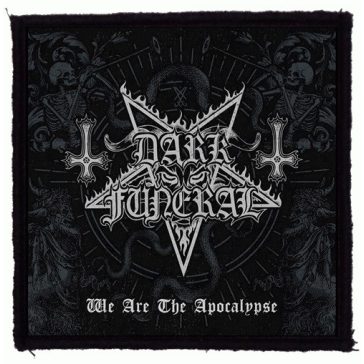   DARK FUNERAL: We Are The Apocalypse (9,5 cm x 9,5 cm) (felvarró)