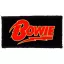 DAVID BOWIE: Bowie Logo (9,5 cm x 4,5 cm) (felvarró)
