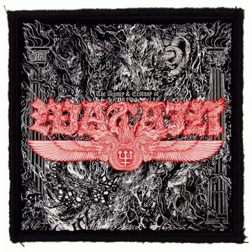 WATAIN: The Agony And Ecstasy Of Watain (9,5 cm x 9,5 cm)