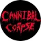 CANNIBAL CORPSE: Logo (nagy jelvény, 3,7 cm)