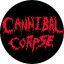 CANNIBAL CORPSE: Logo (nagy jelvény, 3,7 cm)