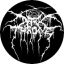 DARKTHRONE: Logo (nagy jelvény, 3,7 cm)