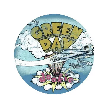 GREEN DAY: Dookie (nagy jelvény, 3,7 cm)