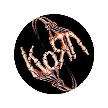KORN: Signs (nagy jelvény, 3,7 cm)