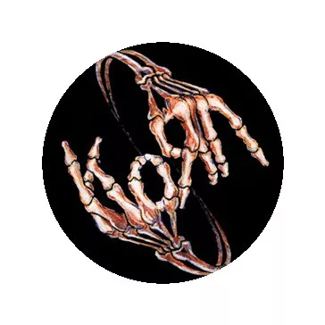 KORN: Signs (nagy jelvény, 3,7 cm)