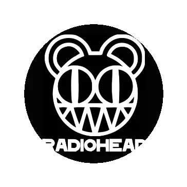 RADIOHEAD (nagy jelvény, 3,7 cm)