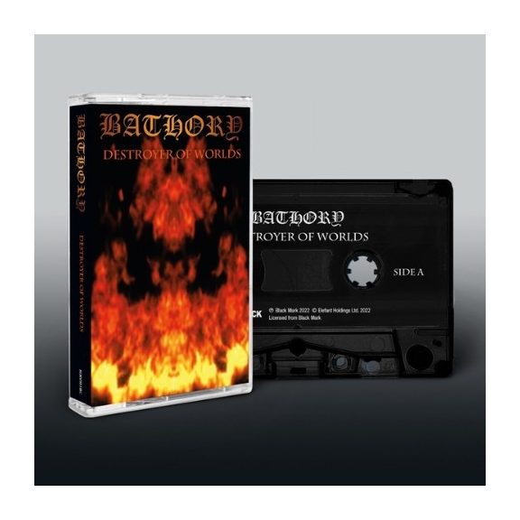 BATHORY: Destroyer Of Worlds (MC, műsoros kazetta) BATHORY: Destroyer Of Worlds (MC, műsoros kazetta)