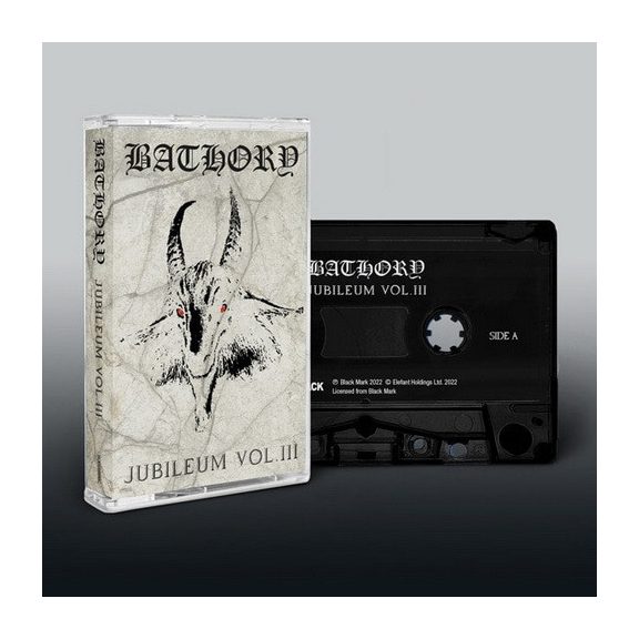 BATHORY: Jubileum Vol 3 (MC, műsoros kazetta) BATHORY: Jubileum Vol 3 (MC, műsoros kazetta)