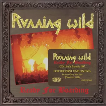 RUNNING WILD: Ready For Boarding (CD+DVD)