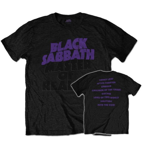 BLACK SABBATH: Master Of Reality Album (póló) BLACK SABBATH: Master Of Reality Album (póló)