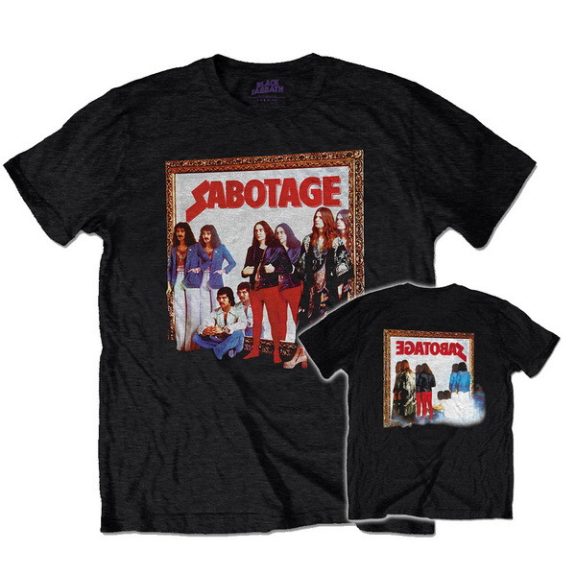 BLACK SABBATH: Sabotage Back Print (póló) BLACK SABBATH: Sabotage Back Print (póló)