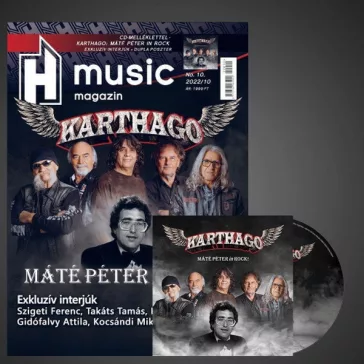 KARTHAGO: Máté Péter In Rock (CD+H-Music Music Magazin)