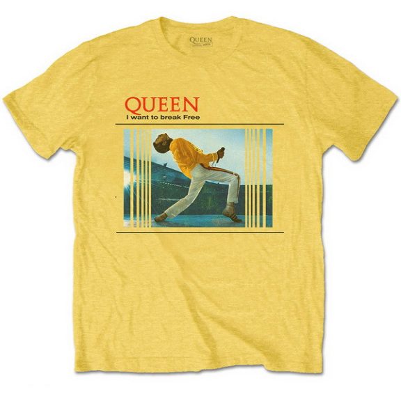 QUEEN: I Want To Break Free (yellow) (póló) QUEEN: I Want To Break Free (yellow) (póló)