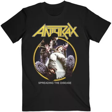 ANTHRAX: Spreading Track List (póló)
