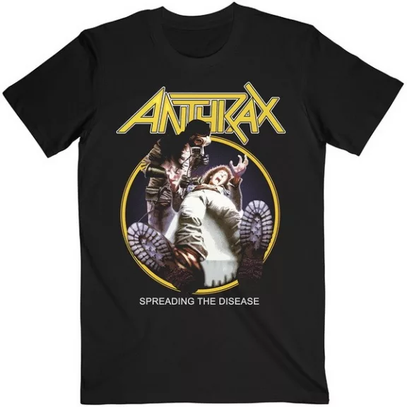 ANTHRAX: Spreading Track List (póló)