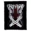 BULLET FOR MY VALENTINE: Cross Guns (9 cm x 12 cm) (felvarró)