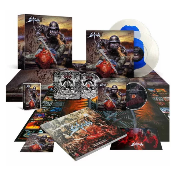 SODOM: 40 Years At War - The Greatest Hell Of Sodom (2LP, CD, MC, box)