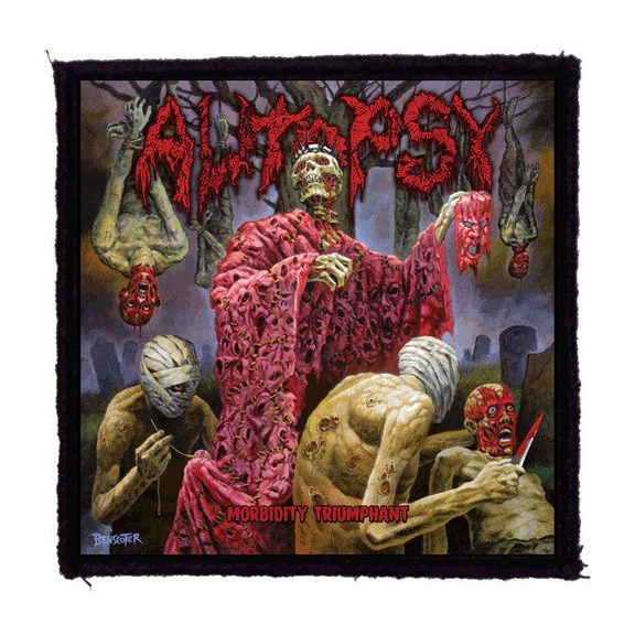 AUTOPSY: Morbidity Triumphant (9,5 cm x 9,5 cm) (felvarró) AUTOPSY: Morbidity Triumphant (9,5 cm x 9,5 cm) (felvarró)