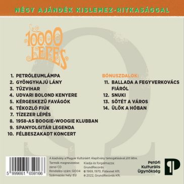 OMEGA: 10000 lépés (CD, +4 bónusz, 2022)