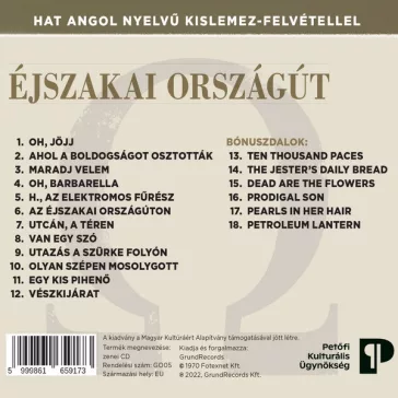 OMEGA: Éjszakai országút (CD, +6 bónusz, 2022)