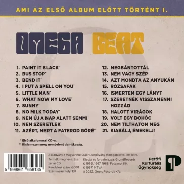 OMEGA: Beat (CD, 2022)