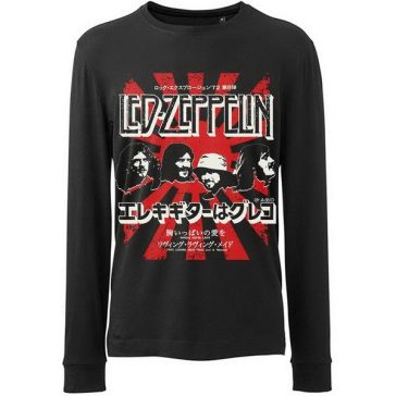   LED ZEPPELIN: Japanese Burst Longsleeve (hosszúujjú póló)