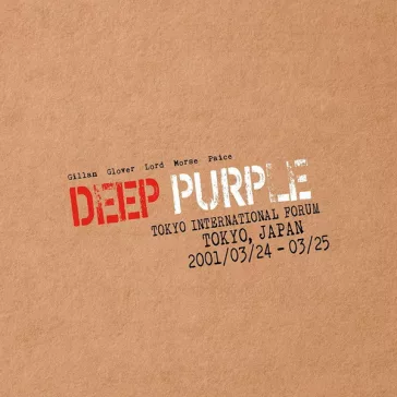 DEEP PURPLE: Live In Tokyo 2001 (4LP)