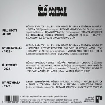 OMEGA: Élő Omega (4CD, 2022)
