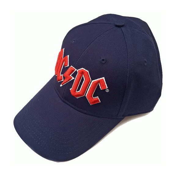 AC/DC: Red Logo (navy blue) (baseball sapka) AC/DC: Red Logo (navy blue) (baseball sapka)