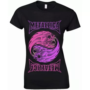 METALLICA: Yin Yang Purple (női póló)
