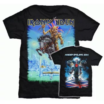 IRON MAIDEN: Tour Trooper (back print) (póló)