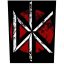 DEAD KENNEDYS: Logo Vintage (hátfelvarró / backpatch)