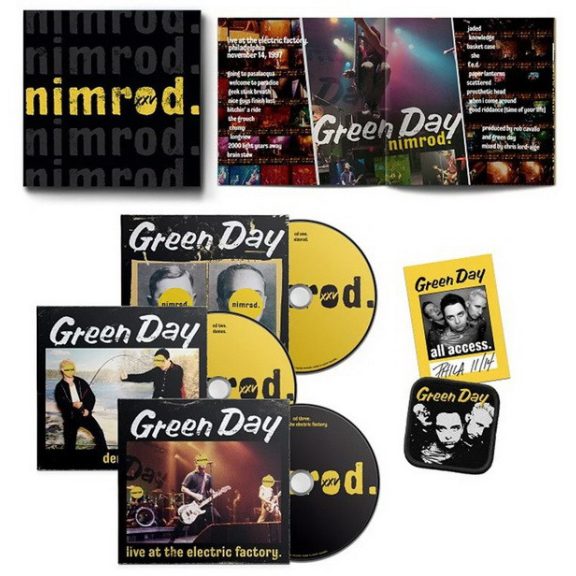 GREEN DAY: Nimrod - 20th Anniversary (3CD) GREEN DAY: Nimrod - 20th Anniversary (3CD)