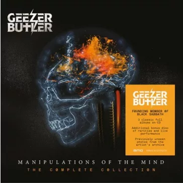 GEEZER BUTLER: Manipulation Of The Mind (4CD)