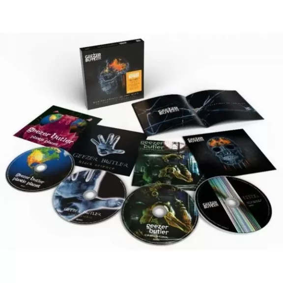 GEEZER BUTLER: Manipulation Of The Mind (4CD)