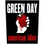 GREEN DAY: American Idiot (hátfelvarró / backpatch)