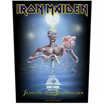 IRON MAIDEN: Seventh Son (hátfelvarró / backpatch)